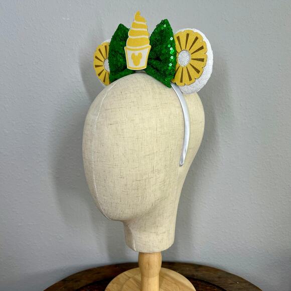 Dole Whip Minnie Ears | Disney World-Inspired Mouse Ears Headband - Picture 3 of 5